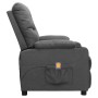 Hellgrauer Massagesessel aus Stoff von vidaXL, Elektrische Massagesessel - Ref: Foro24-339112, Preis: 220,95 €, Rabatt: %