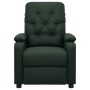 Dark green fabric massage chair by vidaXL, Electric massage chairs - Ref: Foro24-339118, Price: 220,49 €, Discount: %