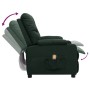 Dark green fabric massage chair by vidaXL, Electric massage chairs - Ref: Foro24-339118, Price: 220,49 €, Discount: %