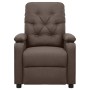 Sillón de masaje eléctrico tela marrón de vidaXL, Sillones de masaje eléctricos - Ref: Foro24-339116, Precio: 223,99 €, Descu...