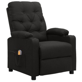 Black fabric massage chair by vidaXL, Electric massage chairs - Ref: Foro24-339114, Price: 222,99 €, Discount: %