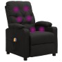 Sillón de masaje de tela negro de vidaXL, Sillones de masaje eléctricos - Ref: Foro24-339114, Precio: 222,99 €, Descuento: %