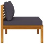 Garden furniture 3 pcs cushions solid acacia wood by vidaXL, Garden sets - Ref: Foro24-3086921, Price: 427,51 €, Discount: %