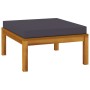 Garden furniture 3 pcs cushions solid acacia wood by vidaXL, Garden sets - Ref: Foro24-3086921, Price: 427,51 €, Discount: %