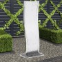 Gebogener Gartenbrunnen mit Edelstahlpumpe 108 cm von vidaXL, Brunnen und Wasserfälle - Ref: Foro24-317336, Preis: 295,99 €, ...