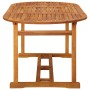 Garden dining set 9 pieces solid acacia wood by vidaXL, Garden sets - Ref: Foro24-3086973, Price: 568,46 €, Discount: %