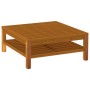 Set de muebles de jardín 7 pzas con cojín crema acacia maciza de vidaXL, Conjuntos de jardín - Ref: Foro24-3086946, Precio: 8...