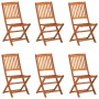 Garten Esszimmer Set 7 Stück massivem Akazienholz von vidaXL, Gartensets - Ref: Foro24-3086972, Preis: 482,28 €, Rabatt: %