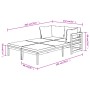 Sun loungers with dark gray cushions 2 units acacia wood by vidaXL, Garden sets - Ref: Foro24-3087269, Price: 403,99 €, Disco...