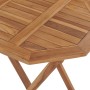 3-teiliges Garten-Essset aus massivem Teakholz von vidaXL, Gartensets - Ref: Foro24-3087190, Preis: 212,69 €, Rabatt: %