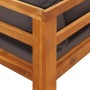 Garden furniture 3 pcs cushions dark gray acacia wood by vidaXL, Garden sets - Ref: Foro24-3087265, Price: 458,99 €, Discount: %