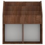 Revistero niños madera contrachapada marrón roble 71x30x78,5 cm de vidaXL, Revisteros - Ref: Foro24-339528, Precio: 65,39 €, ...