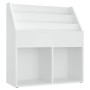 Revistero de niños aglomerado blanco 71x30x78,5 cm de vidaXL, Revisteros - Ref: Foro24-339522, Precio: 88,75 €, Descuento: %