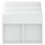 Revistero de niños aglomerado blanco 71x30x78,5 cm de vidaXL, Revisteros - Ref: Foro24-339522, Precio: 88,75 €, Descuento: %