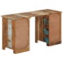 Desk with pedestal solid recycled wood 140x50x77 cm by vidaXL, Desks - Ref: Foro24-338208, Price: 499,83 €, Discount: %