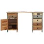 Desk with pedestal solid recycled wood 140x50x77 cm by vidaXL, Desks - Ref: Foro24-338208, Price: 499,83 €, Discount: %