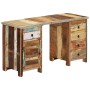 Desk with pedestal solid recycled wood 140x50x77 cm by vidaXL, Desks - Ref: Foro24-338208, Price: 499,83 €, Discount: %