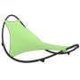 Rocking lounger with steel wheels and green textilene fabric by vidaXL, Loungers - Ref: Foro24-317606, Price: 109,21 €, Disco...