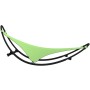 Rocking lounger with steel wheels and green textilene fabric by vidaXL, Loungers - Ref: Foro24-317606, Price: 109,21 €, Disco...