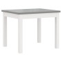 Children's table and chairs 4 pieces MDF white and gray by vidaXL, Baby and Toddler Furniture Sets - Ref: Foro24-10411, Price...