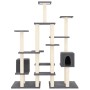 Cat scratching post with dark gray sisal posts 145 cm by vidaXL, Cat furniture - Ref: Foro24-171532, Price: 87,28 €, Discount: %