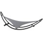 Rocking lounger with steel wheels and gray textilene fabric by vidaXL, Loungers - Ref: Foro24-317604, Price: 108,57 €, Discou...