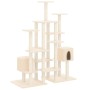 Cat scratching post with cream sisal posts 145 cm by vidaXL, Cat furniture - Ref: Foro24-171530, Price: 83,28 €, Discount: %