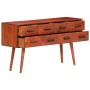 Solid mango wood sideboard 110x30x59 cm by vidaXL, Sideboards - Ref: Foro24-338430, Price: 175,41 €, Discount: %