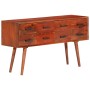 Solid mango wood sideboard 110x30x59 cm by vidaXL, Sideboards - Ref: Foro24-338430, Price: 175,41 €, Discount: %