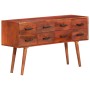 Solid mango wood sideboard 110x30x59 cm by vidaXL, Sideboards - Ref: Foro24-338430, Price: 175,41 €, Discount: %