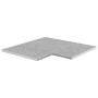 Encimera de cocina esquina contrachapada gris textura granito de vidaXL, Encimeras - Ref: Foro24-339596, Precio: 65,72 €, Des...