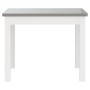 Children's table and chairs set, 3 pieces, white and gray MDF by vidaXL, Baby and Toddler Furniture Sets - Ref: Foro24-10409,...