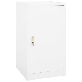 Saddle cabinet white steel 53x53x105 cm by vidaXL, Saddle stands - Ref: Foro24-339603, Price: 148,39 €, Discount: %