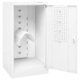 Sattelschrank aus weißem Stahl 53x53x105 cm von vidaXL, Sattelständer - Ref: Foro24-339603, Preis: 148,39 €, Rabatt: %