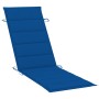 2 sun loungers with solid acacia wood and cushions by vidaXL, Loungers - Ref: Foro24-3077371, Price: 335,56 €, Discount: %