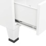 Armario industrial acero blanco 67x35x107 cm de vidaXL, Armarios roperos - Ref: Foro24-339611, Precio: 165,76 €, Descuento: %