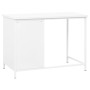 Industrial desk with white steel drawers 105x52x75 cm by vidaXL, Desks - Ref: Foro24-339635, Price: 118,25 €, Discount: %