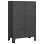 Industrial wardrobe in anthracite gray steel, 67x35x107 cm. by vidaXL, Wardrobes - Ref: Foro24-339612, Price: 182,70 €, Disco...