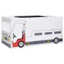 Kindertisch und Stühle 3-teilig MDF-Polizeiauto-Design von vidaXL, Möbelsets für Babys und Kleinkinder - Ref: Foro24-10405, P...