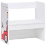 Kindertisch und Stühle 3-teilig MDF-Polizeiauto-Design von vidaXL, Möbelsets für Babys und Kleinkinder - Ref: Foro24-10405, P...