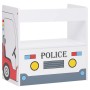 Kindertisch und Stühle 3-teilig MDF-Polizeiauto-Design von vidaXL, Möbelsets für Babys und Kleinkinder - Ref: Foro24-10405, P...