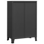 Anthracite metal industrial storage trunk 75x40x115 cm by vidaXL, Storage trunks - Ref: Foro24-339630, Price: 221,68 €, Disco...