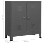 Industrial storage trunk in anthracite steel, 90x40x100 cm. by vidaXL, Storage trunks - Ref: Foro24-339625, Price: 201,24 €, ...