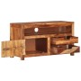 Solid acacia wood TV cabinet 90x34.5x50 cm by vidaXL, TV Furniture - Ref: Foro24-339507, Price: 182,99 €, Discount: %