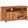 Solid acacia wood TV cabinet 90x34.5x50 cm by vidaXL, TV Furniture - Ref: Foro24-339507, Price: 182,99 €, Discount: %