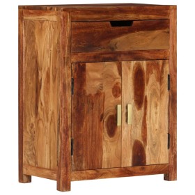 Solid acacia wood sideboard 58.5x35x75.5 cm by vidaXL, Sideboards - Ref: Foro24-339510, Price: 187,99 €, Discount: %