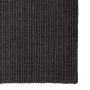 Alfombra de sisal natural negro 66x300 cm de vidaXL, Alfombras - Ref: Foro24-136320, Precio: 79,64 €, Descuento: %