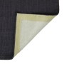 Alfombra de sisal natural negro 66x300 cm de vidaXL, Alfombras - Ref: Foro24-136320, Precio: 79,64 €, Descuento: %