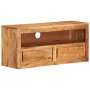 Solid acacia wood TV cabinet 88x30x40 cm by vidaXL, TV Furniture - Ref: Foro24-339513, Price: 136,14 €, Discount: %