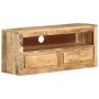 Solid mango wood TV cabinet 88x30x40 cm by vidaXL, TV Furniture - Ref: Foro24-339512, Price: 158,99 €, Discount: %